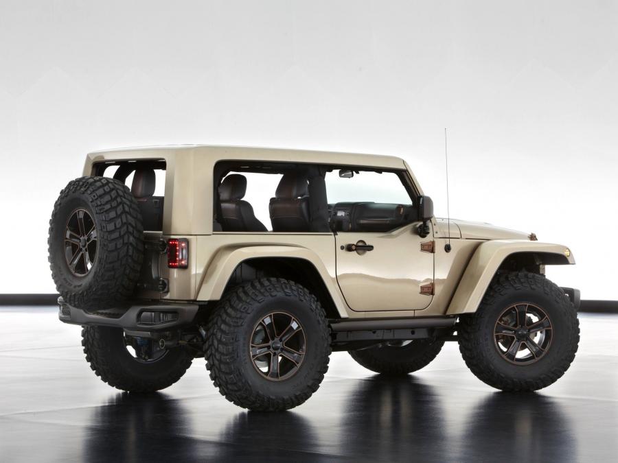  Jeep Wrangler Flattop Concept 2013 года  (фото 2 из 23)